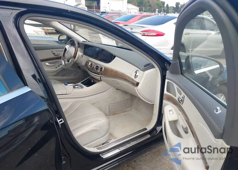 2015 Mercedes-Benz S 550 from USA, damaged, VIN WDDUG8CB3FA123163